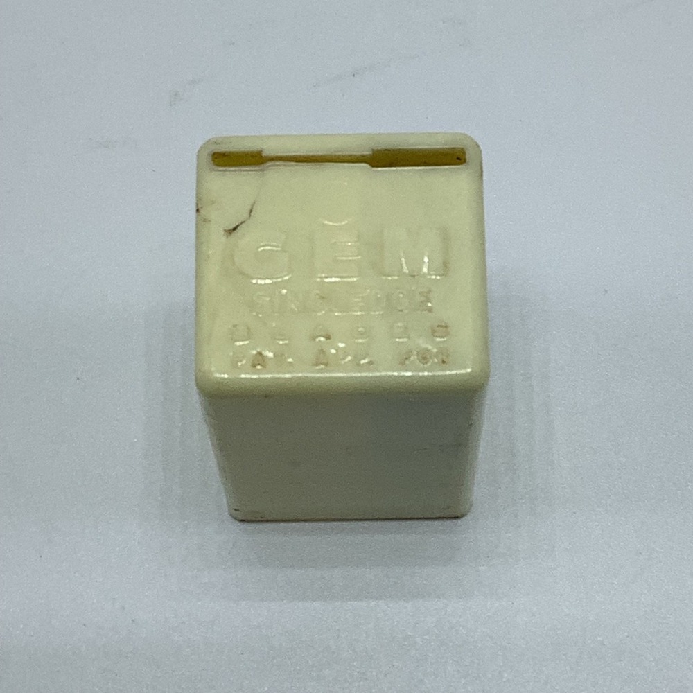 Vintage GEM‎ Razor Blade Storage Dispenser Box Plastic - Picture 2 of 6
